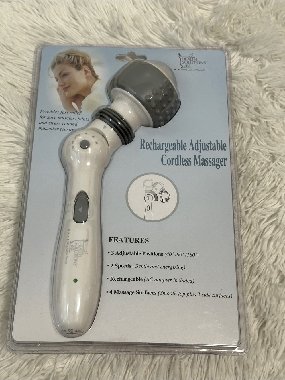 🥕 NWT Health Solutions Rechargeable Cordiess Massager